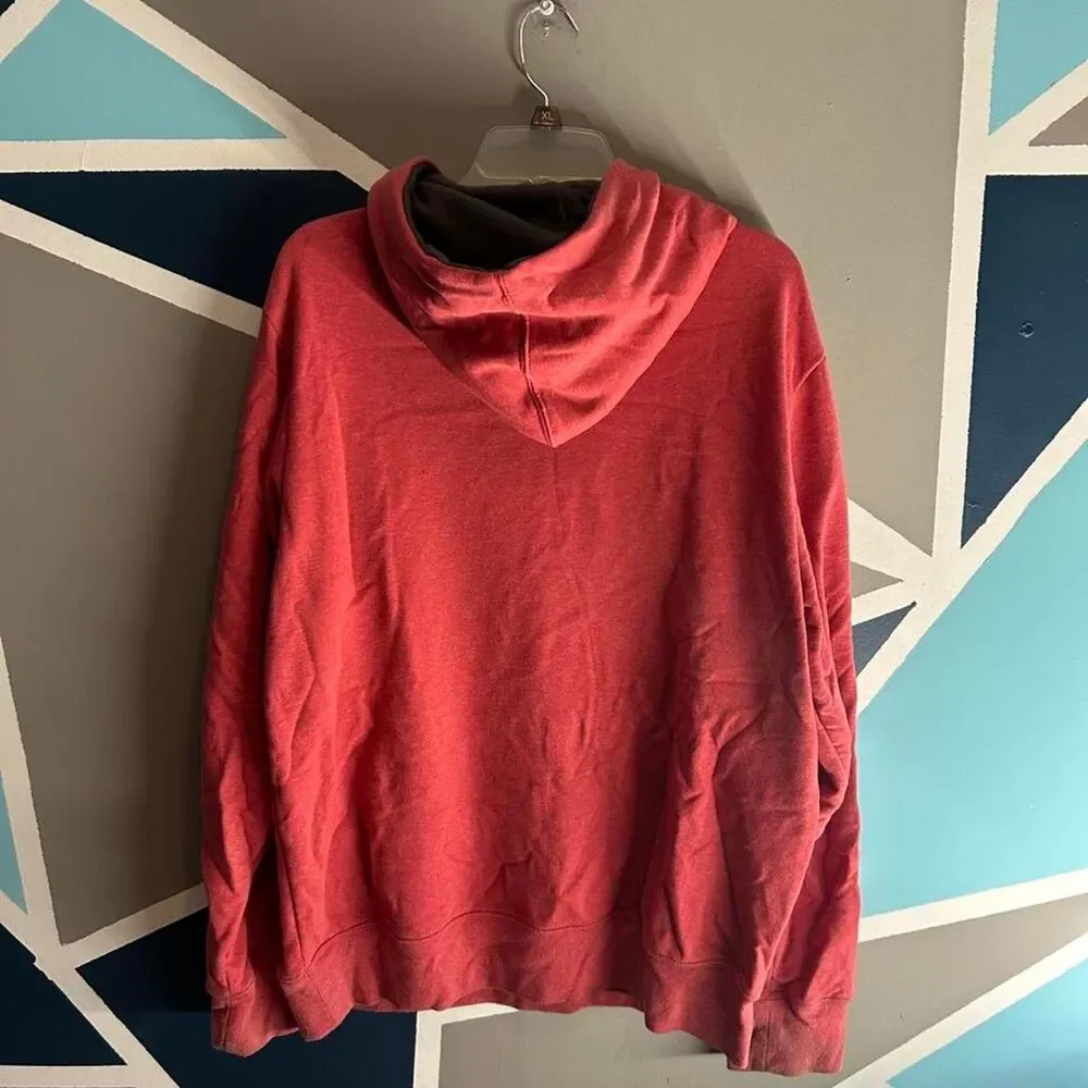 The-north-face Men's Red and Pink Hoodie